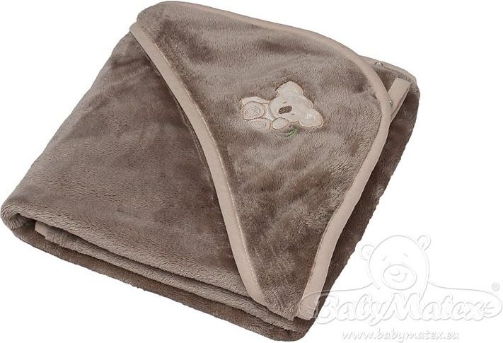 Baby Matex Koala deka do autosedačky Sv. Hnědá - obrázek 1