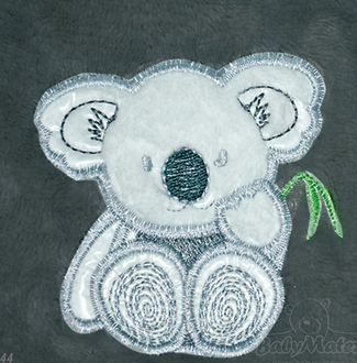 Baby Matex Koala deka do autosedačky Tm. Šedá - obrázek 1
