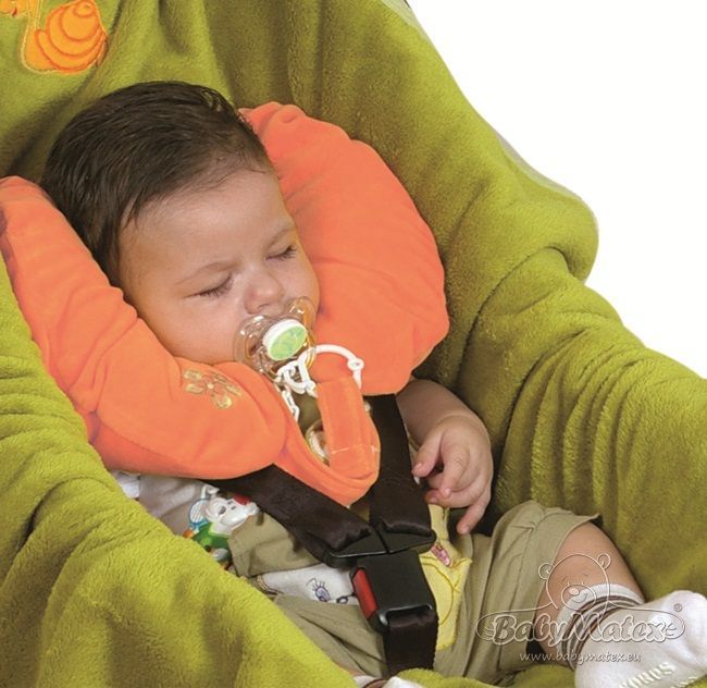 Baby Matex Pepi Medvídek nákrčník pro kojence Růžová - obrázek 2