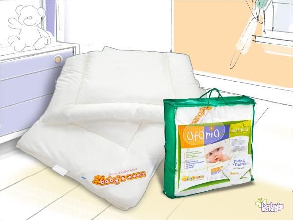 Přikrývka a polštář Baby´s Zone Otonio-Bamboo - obrázek 1