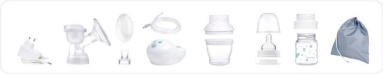 Canpol Babies EasyStart elektrická odsávačka mateřského mléka - obrázek 2