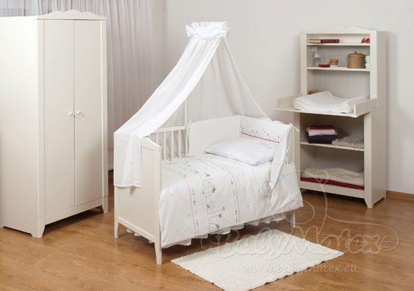 Baby Matex Bianco Cat bavlněné povlečení 4 dílné - obrázek 2
