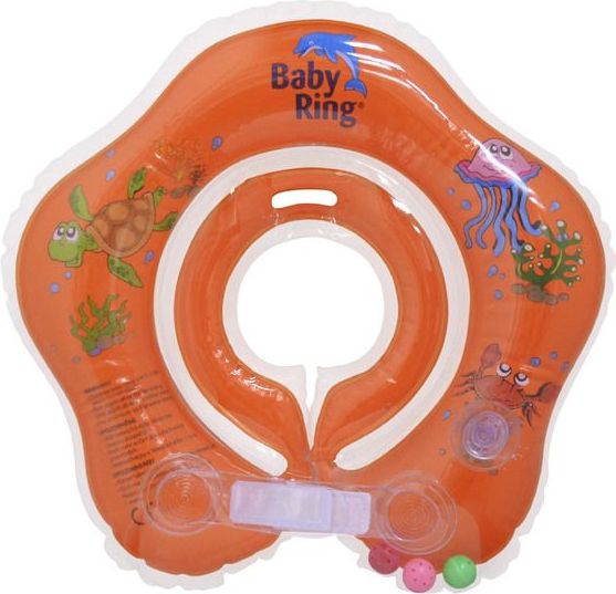 Baby Ring Baby ring 0-24 měs. oranžová - obrázek 1