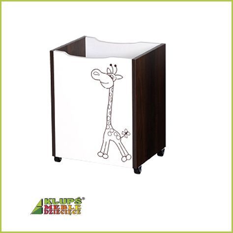 Klupś Klups dřevěný box na hračky žirafa - obrázek 1