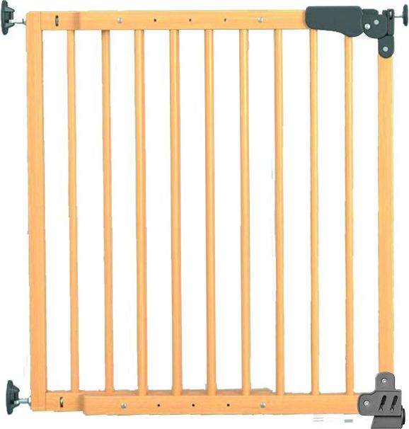 Dřevěná zábrana Reer Basic Twinfix Active-Lock - obrázek 1