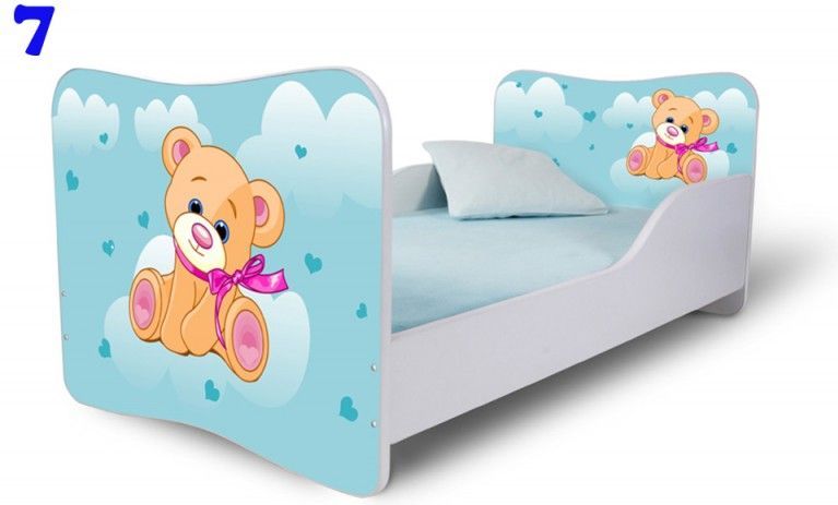 Pinokio Deluxe Butterfly Medvěd 7 dětská postel - obrázek 1