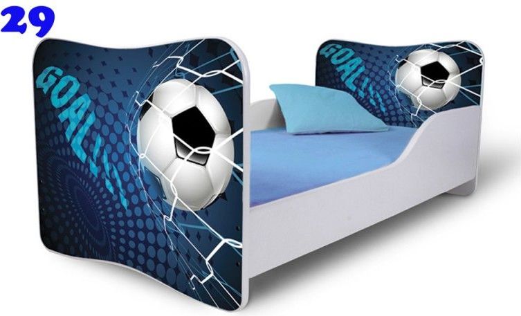 Pinokio Deluxe Butterfly Fotbal 29 dětská postel - obrázek 1