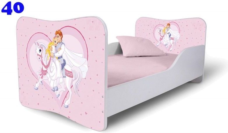 Pinokio Deluxe Butterfly Princ na koni 40 dětská postel - obrázek 1