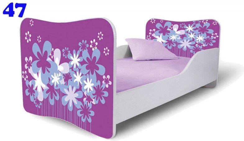 Pinokio Deluxe Butterfly Květiny 47dětská postel - obrázek 1