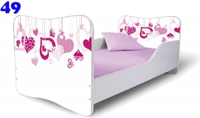 Pinokio Deluxe Butterfly Srdce 49 dětská postel - obrázek 1