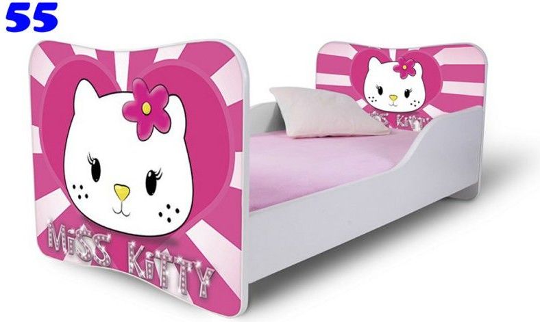 Pinokio Deluxe Butterfly Hello Kitty 55 dětská postel - obrázek 1