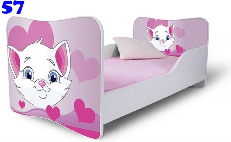 Pinokio Deluxe Butterfly Kočká 57 dětská postel 140x70 cm - obrázek 1