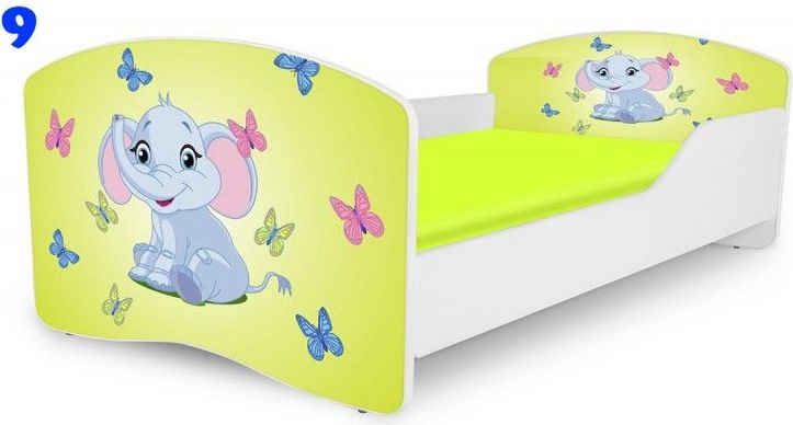 Pinokio Deluxe Rainbow Slon 9 dětská postel - obrázek 1
