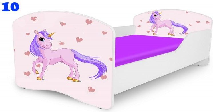 Pinokio Deluxe Rainbow Pony 10 dětská postel - obrázek 1