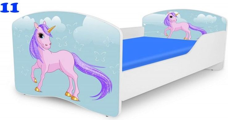 Pinokio Deluxe Rainbow Pony 11 dětská postel 160x80 cm - obrázek 1