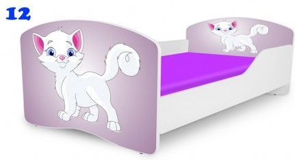 Pinokio Deluxe Rainbow Kočička 12 dětská postel - obrázek 1