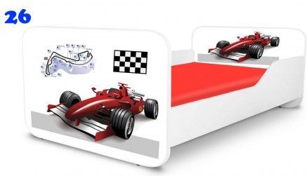 Pinokio Deluxe Square Formule 26 dětská postel - obrázek 1