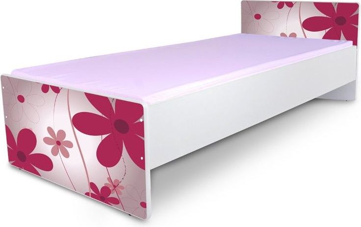 Pinokio Deluxe Classic Růžové květinky C-1 postel 180 x 80 cm - obrázek 1