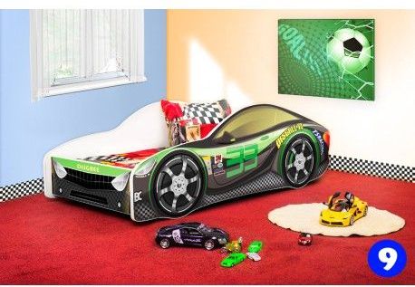 Pinokio Deluxe Závodní auto 9 dětská postel NEW - obrázek 1