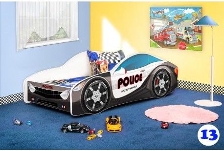 Pinokio Deluxe Závodní auto 13 dětská postel NEW 140x70 cm - obrázek 1