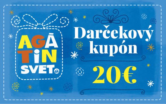 Agátin darčekový kupón: 20 EUR - obrázek 1