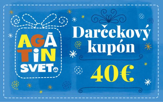Agátin darčekový kupón: 40 EUR - obrázek 1