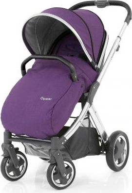 BabyStyle Oyster 2 stříbrný podvozek Grape 2016 - obrázek 1