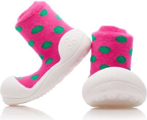 Botičky Attipas Polka Dot Pink XL - obrázek 1