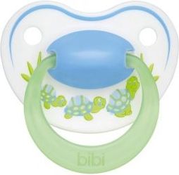 Šidítko silikonové anatomické Bibi Happiness Želvičky 16+ měsíců - obrázek 1
