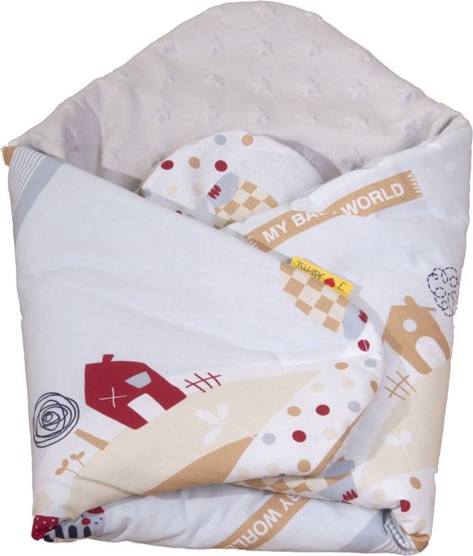Zavinovačka minky měkká LittleUp Baby World - obrázek 2