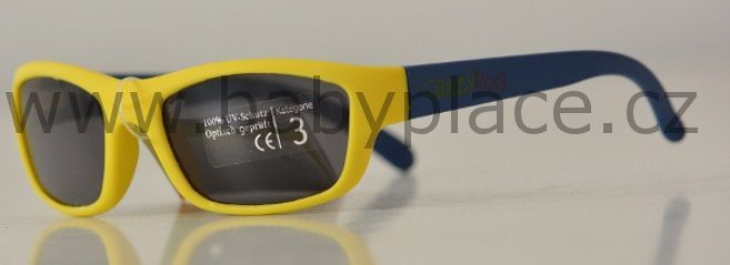Sluneční brýle pro děti Crazy Dog Soft Flex Yellow - obrázek 1