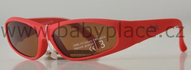 Sluneční brýle pro děti Crazy Dog Soft Flex Red - obrázek 1