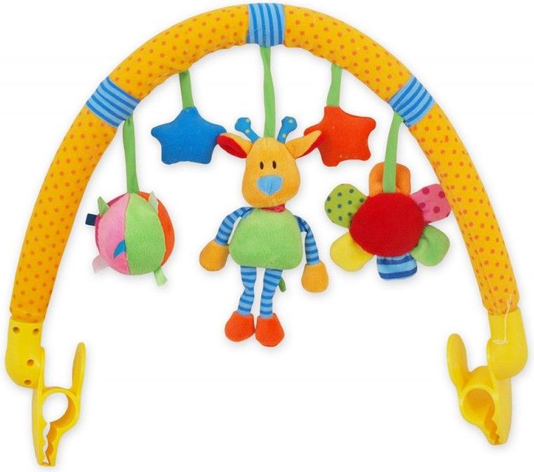 Hrazdička s hračkami BabyMix Žirafka - obrázek 1