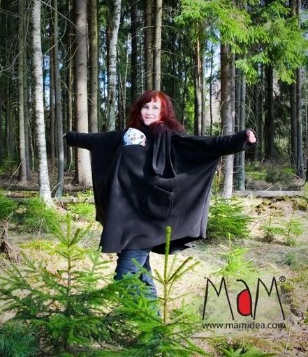 Pončo MaM Aiska Hnědá - obrázek 2