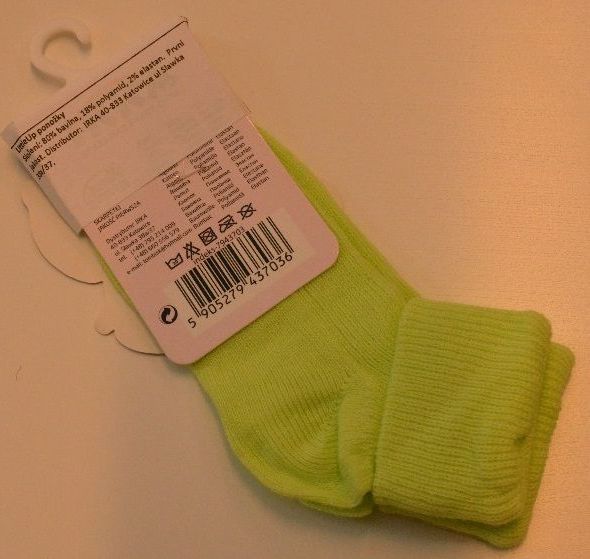 Bavlněné ponožky velikost 3 Pinokio Deluxe - obrázek 1