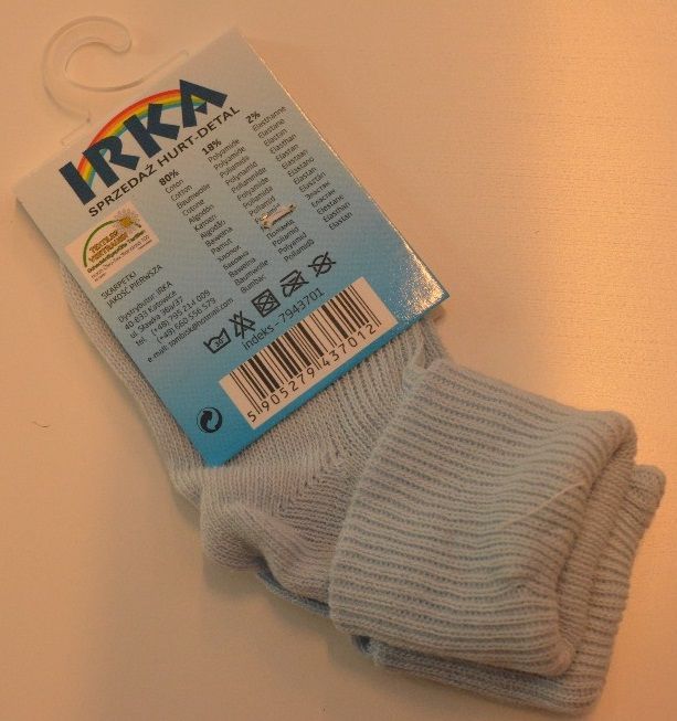 Bavlněné ponožky velikost 1 Pinokio Deluxe Modrá 2016 - obrázek 1