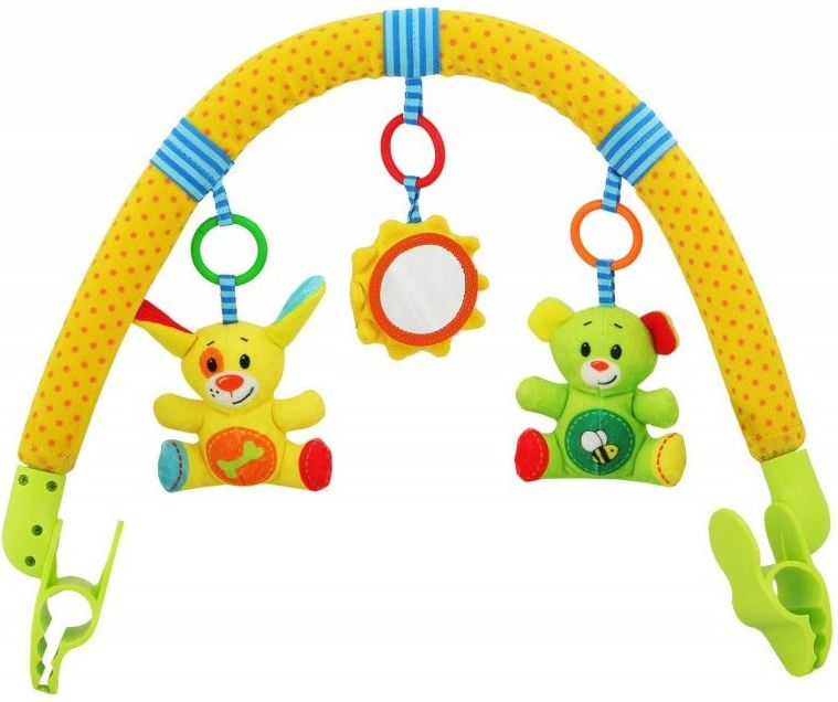 Hrazdička s hračkami BabyMix Pejsek a kamarád - obrázek 1