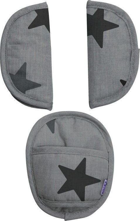 Dooky Chránič pásu Universal Grey Stars - obrázek 1