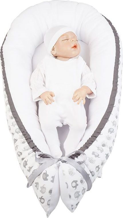 LittleUp hnízdo Baby Elephant Grey - obrázek 1