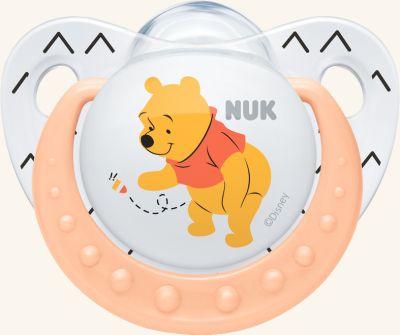 Silikonové šidítko Nuk Winnie The Pooh růžová - obrázek 1