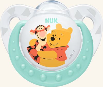 Silikonové šidítko Nuk Winnie The Pooh modrá - obrázek 1