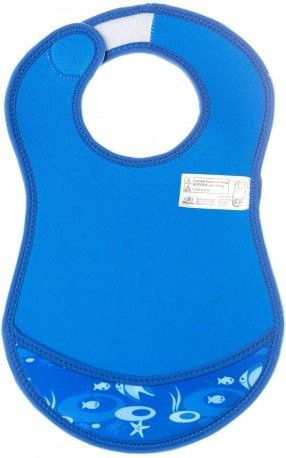 Neoprenový bryndáček Bibetta Steel Blue doprodej - obrázek 2