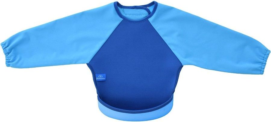 Neoprenový bryndák s rukávky Bibetta Denim/Modrý 2019 - obrázek 1