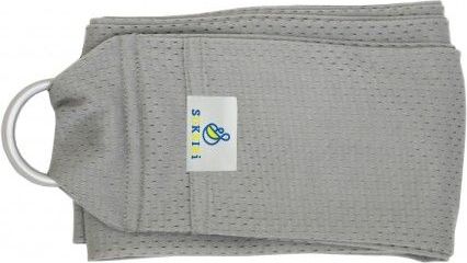 Šátek na nošení dětí Lucky Industry Sukkiri Water Sling Sv. Šedá 2017 - obrázek 1