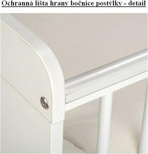 Dětská variabilní postýlka 140x70 cm Faktum Makaó - obrázek 2