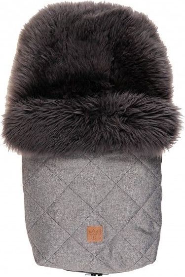 Fusak z jehněčí vlny Kaiser Nelly Early Grey - obrázek 1