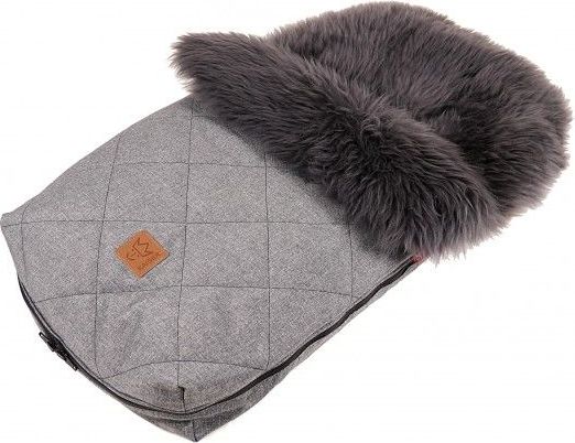 Fusak z jehněčí vlny Kaiser Nelly Early Grey - obrázek 2