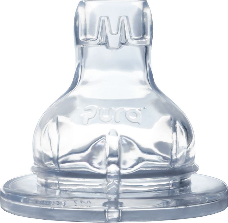Nerezová láhev s náustkem 325 ml Pura Růžová/Bílá 2019 - obrázek 1