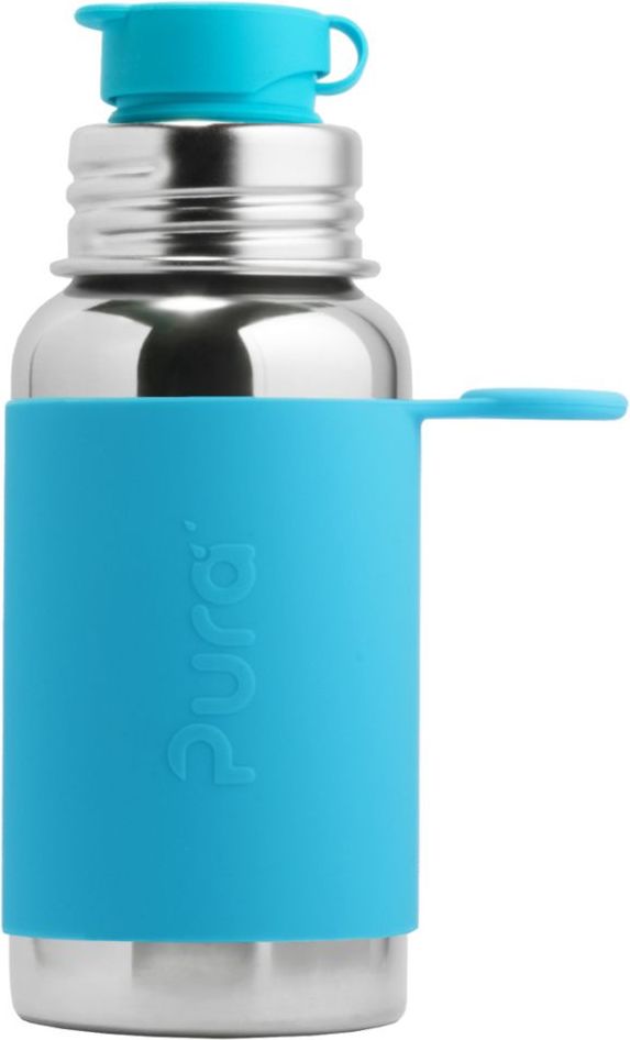 Nerezová láhev se sportovním uzávěrem 550 ml Pura Aqua 2019 - obrázek 1