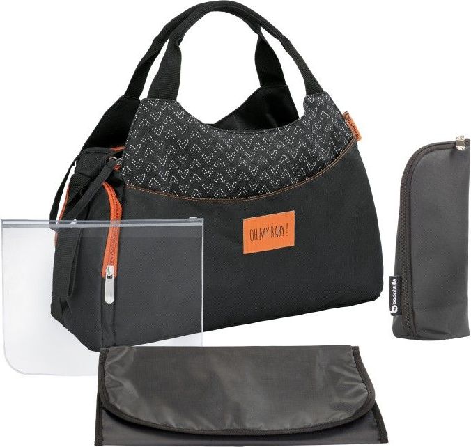 Taška na rukojeť Badabulle Multipocket Black 2019 - obrázek 1
